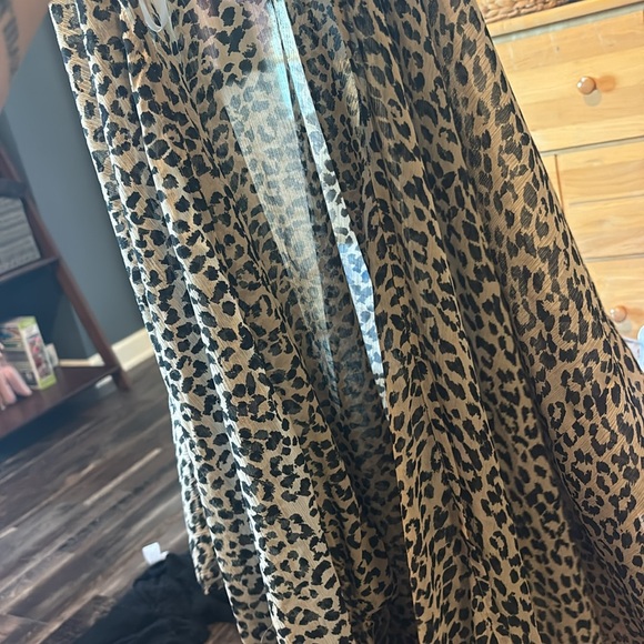 AERIE Leopard Print Cover Up - Picture 3 of 3